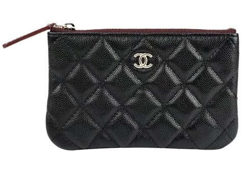 a82365 chanel|Chanel Classic Mini Zipped Pouch Black (A82365) .